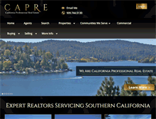Tablet Screenshot of capre.biz